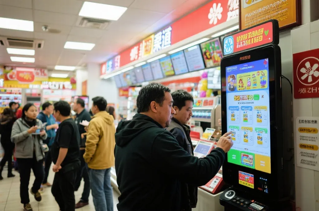 不同省份彩票门店及销售场景